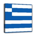 Greece Flag Greek Flag Mini Canvas 8  x 8  (Stretched) View1