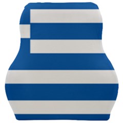 Greece Flag Greek Flag Car Seat Velour Cushion 