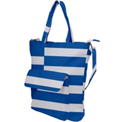 Greece Flag Greek Flag Shoulder Tote Bag by FlagGallery