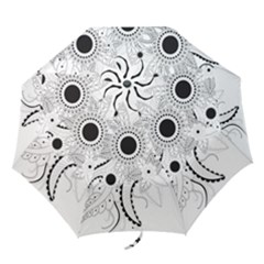 Floral Design Folding Umbrellas by FantasyWorld7