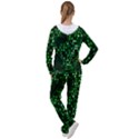 Abstract Plaid Green Women s Tracksuit View2