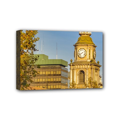 San Francisco De Alameda Church, Santiago De Chile Mini Canvas 6  X 4  (stretched) by dflcprintsclothing