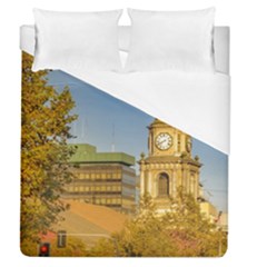 San Francisco De Alameda Church, Santiago De Chile Duvet Cover (queen Size) by dflcprintsclothing