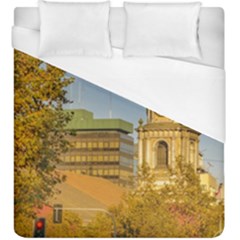 San Francisco De Alameda Church, Santiago De Chile Duvet Cover (king Size) by dflcprintsclothing