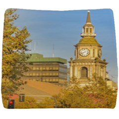 San Francisco De Alameda Church, Santiago De Chile Seat Cushion by dflcprintsclothing