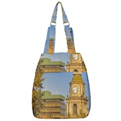 San Francisco De Alameda Church, Santiago De Chile Center Zip Backpack by dflcprintsclothing