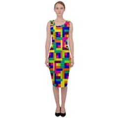 Ab 77 Sleeveless Pencil Dress by ArtworkByPatrick