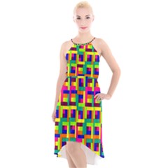 Ab 77 High-low Halter Chiffon Dress  by ArtworkByPatrick