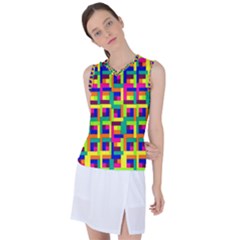 Ab 77 Women s Sleeveless Mesh Sports Top