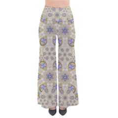 A Gift With Flowers And Bubble Wrap So Vintage Palazzo Pants by pepitasart