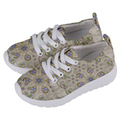 A Gift With Flowers And Bubble Wrap Kids  Lightweight Sports Shoes by pepitasart