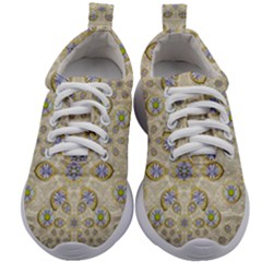 A Gift With Flowers And Bubble Wrap Kids Athletic Shoes