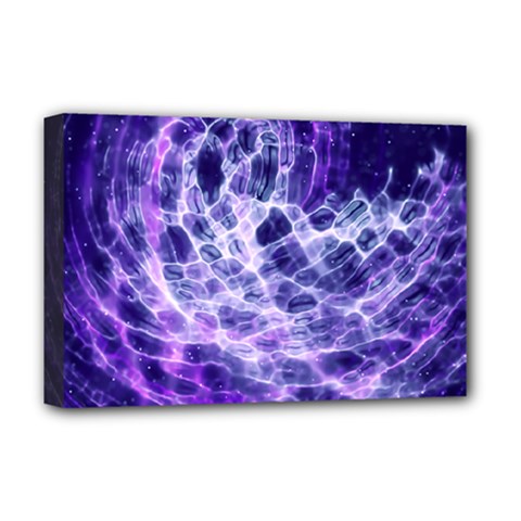 Abstract Space Deluxe Canvas 18  X 12  (stretched)