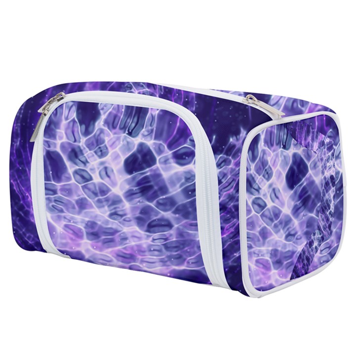 Abstract Space Toiletries Pouch