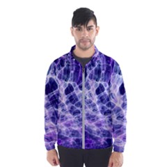 Abstract Space Men s Windbreaker