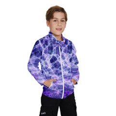 Abstract Space Kids  Windbreaker