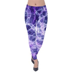 Abstract Space Velvet Leggings