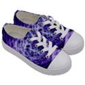 Abstract Space Kids  Low Top Canvas Sneakers View3