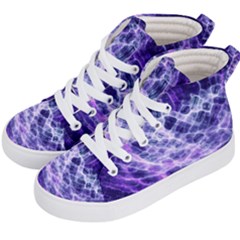 Abstract Space Kids  Hi-top Skate Sneakers