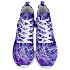 Abstract Space Men s Lightweight High Top Sneakers