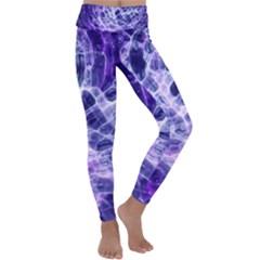 Abstract Space Kids  Lightweight Velour Classic Yoga Leggings