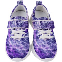 Abstract Space Kids  Velcro Strap Shoes