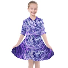 Abstract Space Kids  All Frills Chiffon Dress