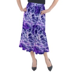 Abstract Space Midi Mermaid Skirt by HermanTelo