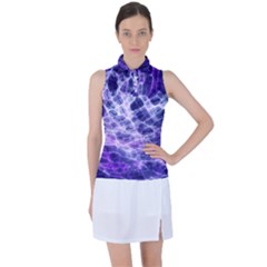 Abstract Space Women’s Sleeveless Polo