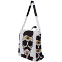 Mustache Man Crossbody Backpack View1