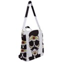 Mustache Man Crossbody Backpack View2