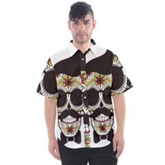 Mustache Man Men s Short Sleeve Shirt