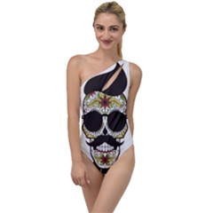 Mustache Man To One Side Swimsuit by merchvalley