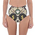 Big Money Head Reversible High-Waist Bikini Bottoms View1