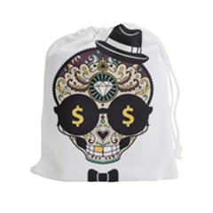 Big Money Head Drawstring Pouch (2xl)