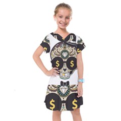 Big Money Head Kids  Drop Waist Dress