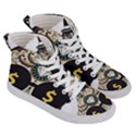 Big Money Head Women s Hi-Top Skate Sneakers View3