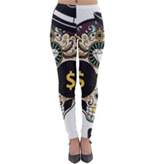 Big Money Head Lightweight Velour Leggings by merchvalley