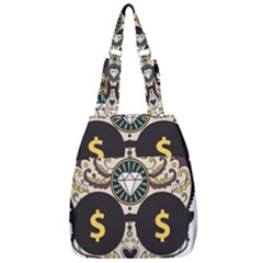 Big Money Head Center Zip Backpack by merchvalley