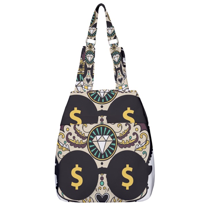 Big Money Head Center Zip Backpack