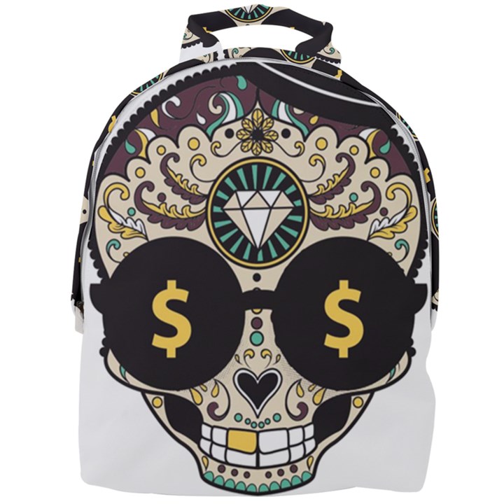 Big Money Head Mini Full Print Backpack