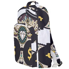 Big Money Head Double Compartment Backpack by merchvalley