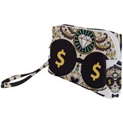 Big Money Head Wristlet Pouch Bag (small)