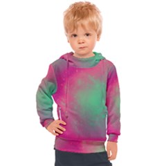 Effet Galaxy Rose/vert Kids  Hooded Pullover