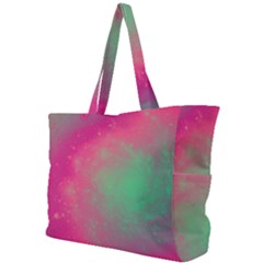 Effet Galaxy Rose/vert Simple Shoulder Bag by kcreatif