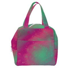 Effet Galaxy Rose/vert Boxy Hand Bag