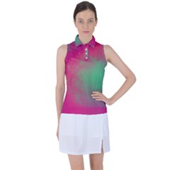 Effet Galaxy Rose/vert Women’s Sleeveless Polo