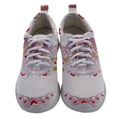 Red Skull King Women Athletic Shoes