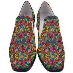 Ab 78 Women Slip On Heel Loafers by ArtworkByPatrick