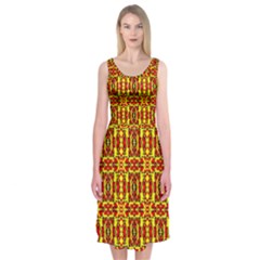 Rby 75 Midi Sleeveless Dress by ArtworkByPatrick